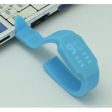 2015 latest personalized smart watches USB disk LED multifunction